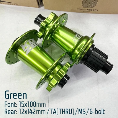 MTB Bicycle Hub 24 28 32 36Holes Quick Release Thru Axle MS E-Bike Hub Parts - Image 1 of 4