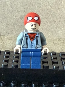 LEGO Marvel Peter Parker Spider-Man Cap Minifigure SH0582 - Picture 1 of 1