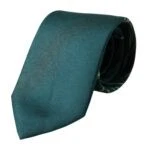 Auténtica corbata ajustable 100 % seda estampada verde Dolce & Gabbana para hombre Foto 1 de 4