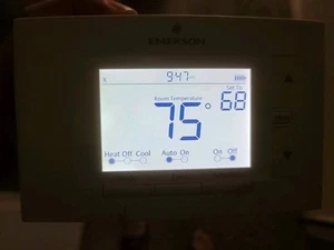 Emerson Sensi Termostato programmabile intelligente Wi-Fi - Bianco 1F86U-42WF - Foto 1 di 5