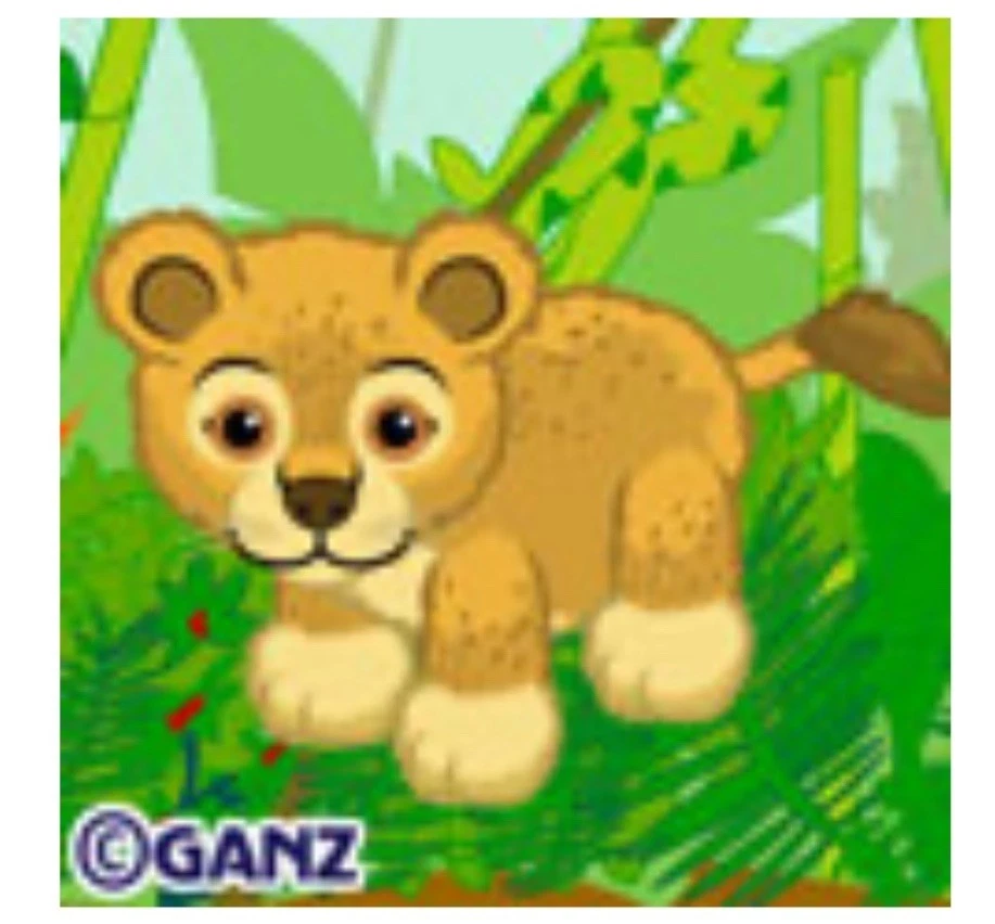 Webkinz Classic Lion Cub CODE - Image 1 of 1