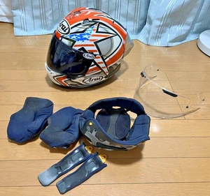 Arai RX-7X Corsair-X Hayden Laguna Helmet Size M Medium - Picture 1 of 19