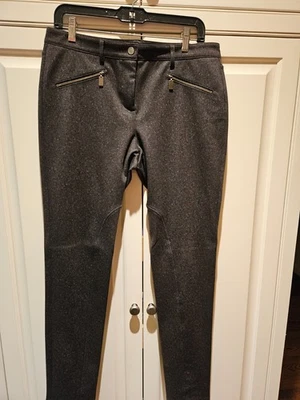 Pantalones de vestir Worth para mujer talla 8 marrón pierna recta mezcla de poliéster Foto 1 de 4