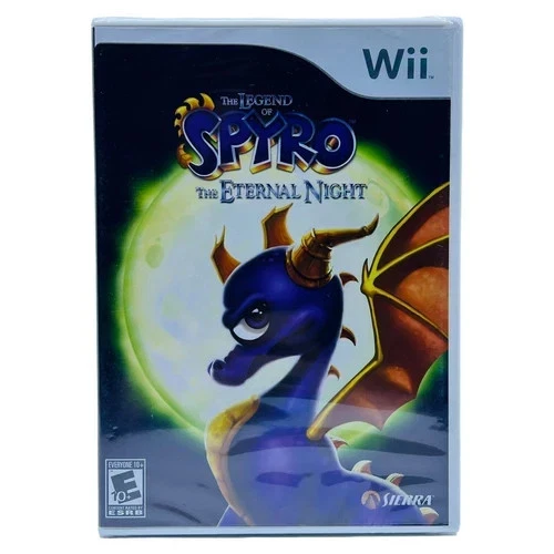 Legend Spyro the Dragon 永恒之夜游戏全新原厂封装任天堂 Wii — 第 1/1 张图片