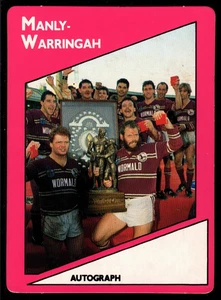 1988 #10 Premiers Manly Sea Eagles Scanlens Stimorol rugby league NRL card - Picture 1 of 2
