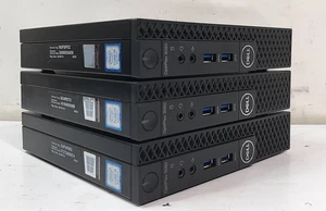 (3x) Dell Optiplex 3060 Micro PC Intel Core i5-8500T @ 2.10GHz 16GB RAM No HDD - Picture 1 of 9