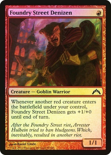 MTG - Foundry Street Denizen - Foil - Gatecrash - Magic the Gathering - Image 1 of 1