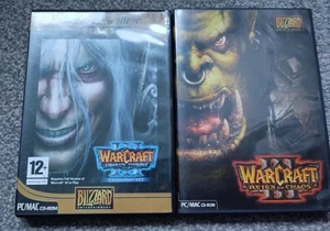 WarCraft 3 III Reign of Chaos and The Frozen Throne (Expansion Pack) PC Game - Picture 1 of 5