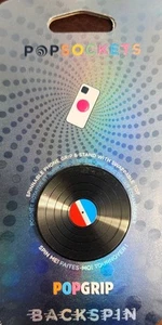 PopSockets PopGrip Spinable Phone Grip & Stand - 45 RPM Backspin - Zdjęcie 1 z 2