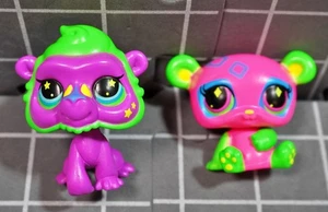 PANDA 277 BABOON 284 - G7 Black Light - Authentic Littlest Pet Shop - Hasbro LPS - Picture 1 of 5