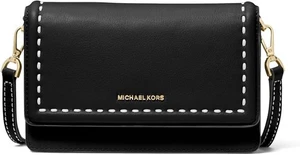 New Michael Kors Women's Jet Set Small Phone Crossbody Bag Black - Picture 1 of 4