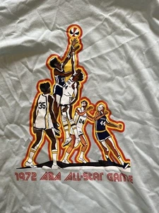 Super 70s Sports 1972 ABA All-Star Game T-Shirt size Large - Picture 1 of 3