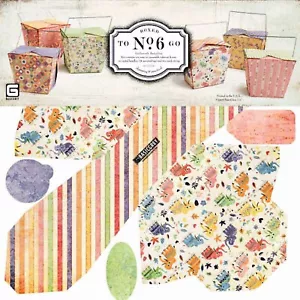 BasicGrey OH BABY! MÄDCHEN TO-GO KIT Scrapbooking (6) GESCHENK GEFALLENBOXEN - Bild 1 von 2