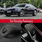 Car Gear Shifter Knob Suede Cover Interior Cap Sticker For Porsche Panamera