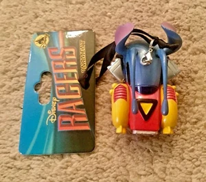 Stitch Holiday Christmas Racers Car Ornament Disney Parks Store Authentic NWT - Picture 1 of 3