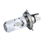 1P H4 White 5700-6500K Motorcycle Headlight Led Lamp Bulbs 1400Lm Ip67