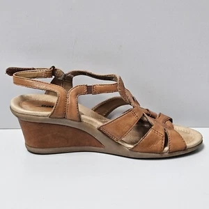 Earth Sandali Donna 9B Marrone Sabbia Gelsomino Calzature Estive - Foto 1 di 12