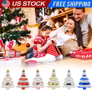 4PC Christmas Tree Hanging Pendant Ornaments Xmas Party Decoration Children Gift - Picture 1 of 10