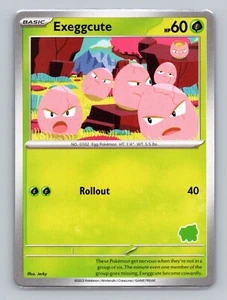 Exegcute - (Bulbasaur gestempelt) Meine erste Schlachtdeck Promo seltene Pokémonkarte Neuwertig - Bild 1 von 2