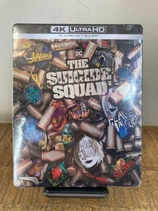 The Suicide Squad 4K Ultra-HD Blu-ray Steelbook New & Sealed 2021 James Gunn V1 - Picture 1 of 2