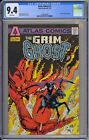 Grim Ghost #1 CGC 9,4 comme neuf avec emballage Atlas-Côte 1975 Ernie Colon & RARE TIMBRE DATE