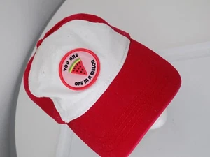 You Are One In A Melon, American Eagle, Red / White Strapback Hat Cap, cotton - Picture 1 of 7