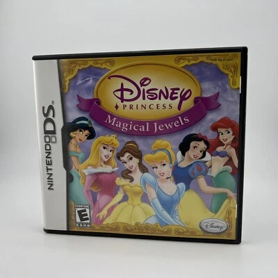 Disney Princess: Magical Jewels (Nintendo DS, 2007) Completo En Caja con Manual Foto 1 de 3
