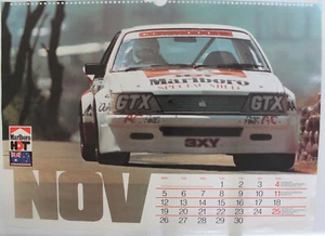 Peter Brock Marlboro HDT Calendar November 1984 Holden VH Commodore - Bild 1 von 3