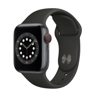 Apple Watch Series 6 GPS + Cellular 44 mm - Aluminium Space Gray - Sport - Zdjęcie 1 z 3