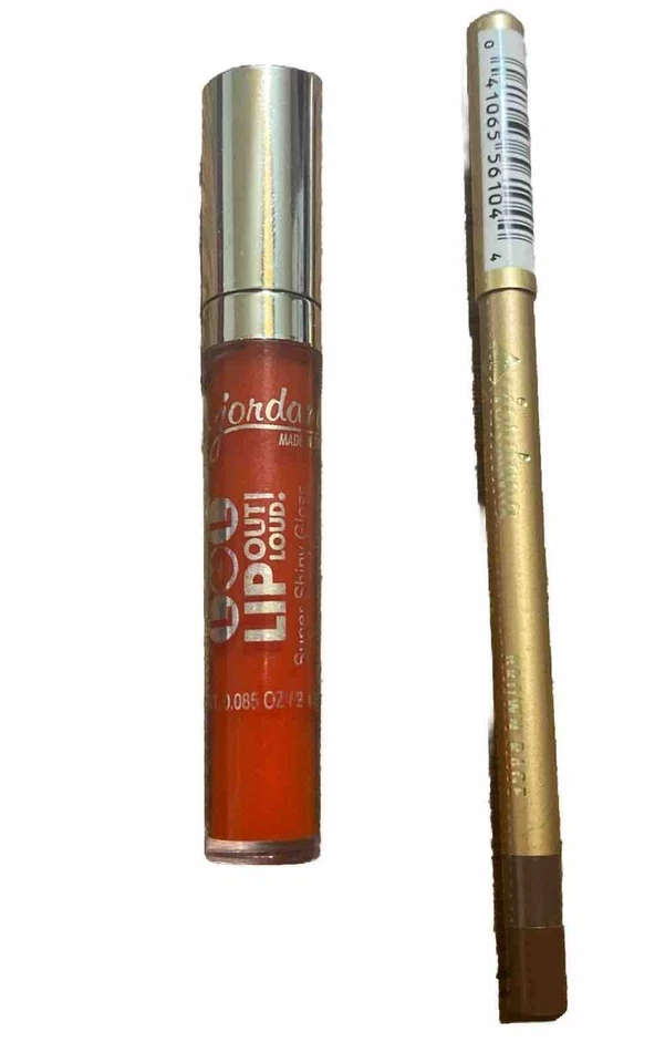 Jordana Lip Out Loud Lip Gloss #103 XOXO + Jordana Eyeliner Brown Rage Sealed - Image 1 of 2
