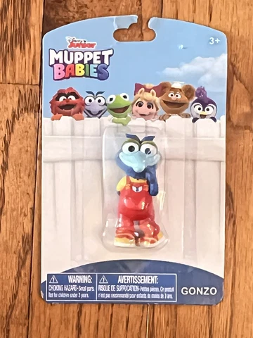 Disney Juniors Muppet Babies GONZO Mini Collectible Figure NEW Cover