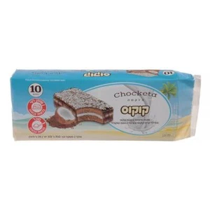 Chocketa Kakao Biskuit mit Kokosfüllung koscher 350g (10 Stück) - Bild 1 von 1