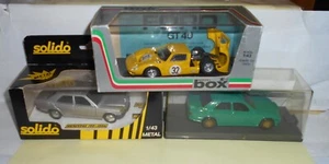 SOLIDO- VEREM BOX LOTTO DI 3 AUTO MERCEDES 190 E FORD GT SCALA 1:43 - Foto 1 di 1