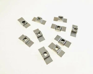 10er-Pack 3/8-24 (Feingewinde) schwimmende Käfigmutter - schweißbares Stanzen NR 3824 - Bild 1 von 1