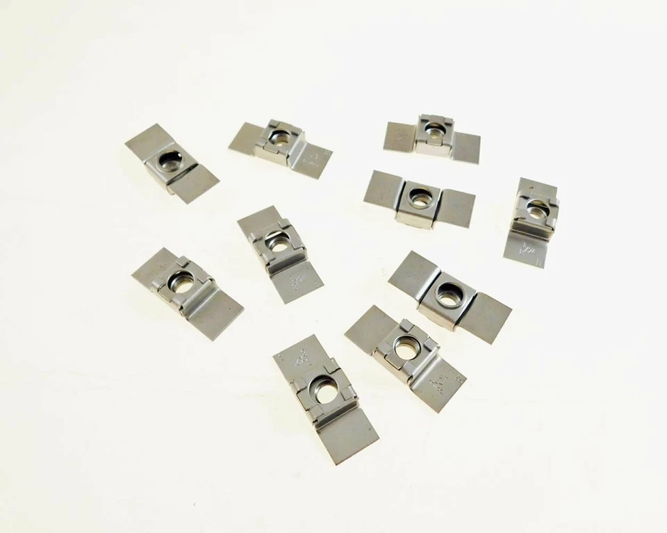 BUCKEYE FASTENER 10 Pack 3/8-24 (Fine Thread) Floating Cage Nut - Weldable Stamping NR 3824