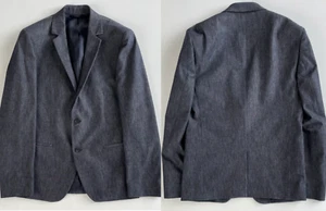 DKNY Donna Karan New York Iconic Denim Look Jacket Blazer Jacket Sakko New 48 - Picture 1 of 12