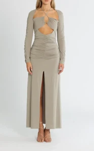 Preloved Bec and Bridge Black Adaline Maxi Dress AU 10 Evening Formal - Picture 1 of 3