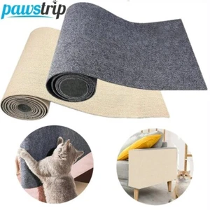 Self-Adhesive Carpet Cats Scratch Board Wall Anti Cat Scratch Sofa Protection US - Picture 1 of 8