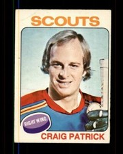  1975-76 O-Pee-Chee #178 Craig Patrick VG (ref 100381)