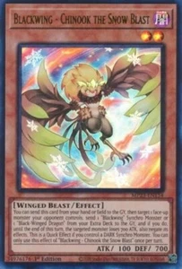 Yugioh! Blackwing - Chinook the Snow Blast - MP23-EN154 - Ultra Rare - 1st Editi - Picture 1 of 1