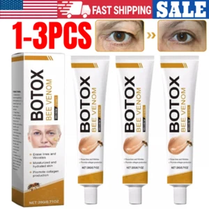 1/2/3PCS Bee Venom Wrinkle Cream, Bee Venom Anti-Wrinkle Firming Cream NEW !! - Foto 1 di 12