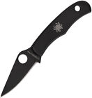 Spyderco Bug Black Stainless Black 3Cr13 Stainless Folding Knife 133BKP