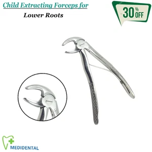 Zahn Extraktionszange für Kinder Lower Roots Fig.567 Chirurgische New - Picture 1 of 4