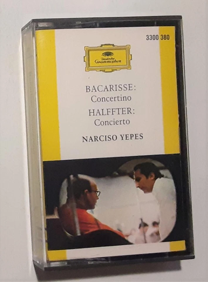 Bacarisse Concertino Narciso Yepes Cassette Tape German Import 1973 Deutsche Gra - Image 1 of 1