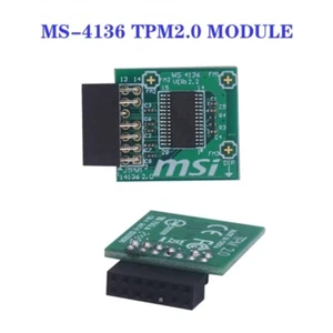 TPM 2.0 Encryption Security Module Remote Card Trusted Platform MS-4136 - Photo 1/8