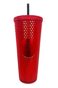 New Starbucks Northeastern University Studded Tumbler Red Venti 24oz 2020 - Picture 1 of 7