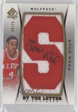 2012-13 SP Authentic By the Letter Signatures /75 Spud Webb #BL-SW Auto