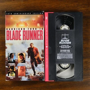 Blade Runner -VHS 10th Anniversary Edition - Harrison Ford - GREAT CONDITION - Picture 1 of 8