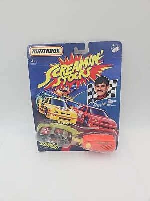 91 MATCHBOX SCREAMIN’ STOCKS NIP DALE SR. & DAVEY ALLISON RARE TESTED! - Image 1 of 2