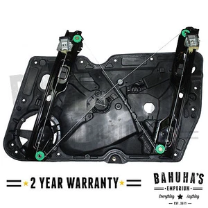 Regulador de ventana delantera izquierda VW Golf MK6 con panel 2008 en adelante lado del pasajero - Imagen 1 de 1